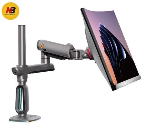 Giá treo màn hình máy tính North Bayou NB-F7 Led RGB