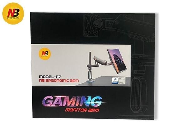 Giá treo màn hình máy tính North Bayou NB-F7 Led RGB