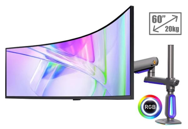 Giá treo màn hình máy tính North Bayou NB-G80 Led RGB