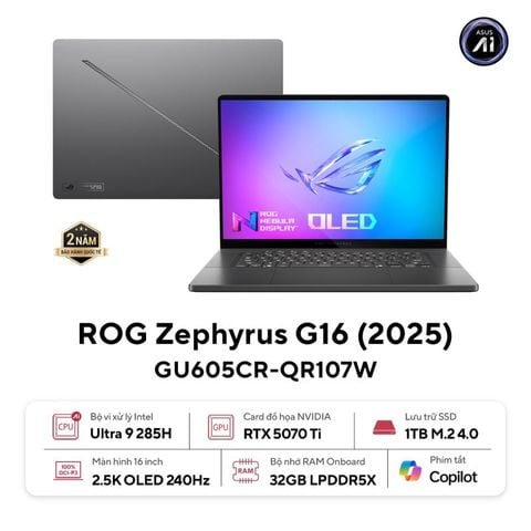 Laptop Gaming Asus ROG Zephyrus G16 GU605CR-QR107W