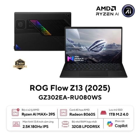 Laptop Gaming ASUS ROG Flow Z13 GZ302EA-RU080WS