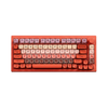 Bàn phím Veekos K75 Wine Red Frost Pink Switch