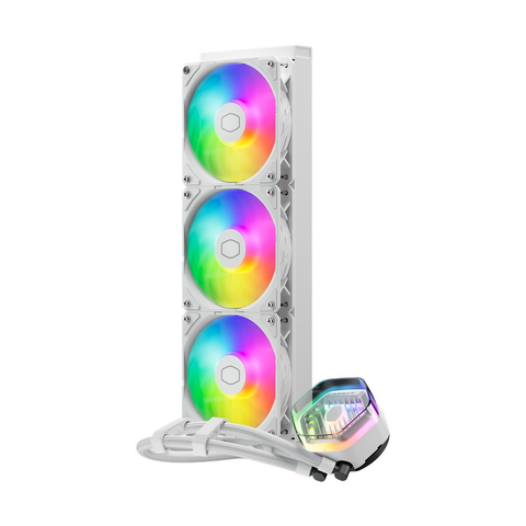 Tản Nhiệt AIO Cooler Master MasterLiquid 360 Atmos ARGB White