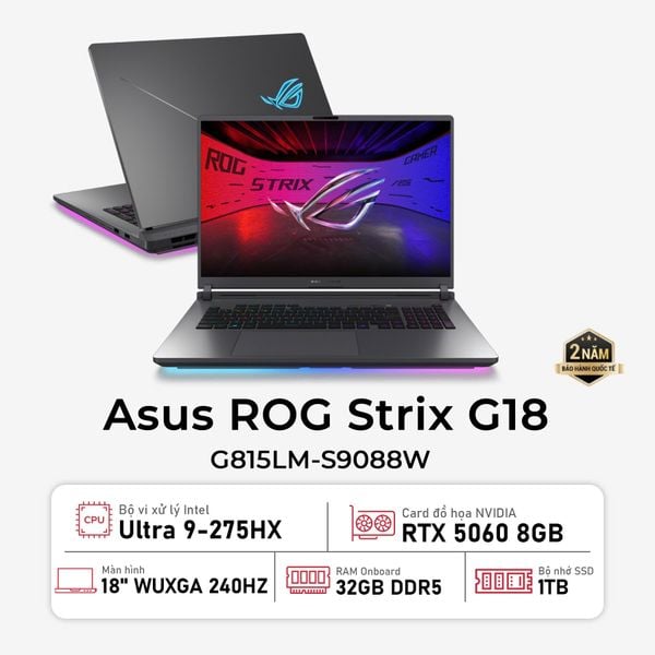 Laptop Gaming Asus ROG Strix G18 G815LM-S9088W