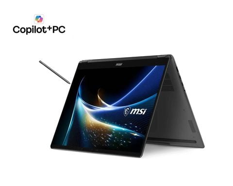 Laptop MSI Prestige N16 Flip AI+ C1XMT-017VN (Spark N1X | 64GB RAM | 2TB SSD | RTX Black Well | 16 inch 2.8K OLED 120Hz)