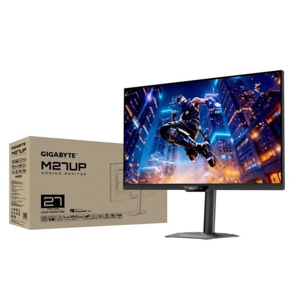 Màn hình Gaming GIGABYTE M27UP (27 inch/IPS/4K 160Hz-FHD 320Hz)