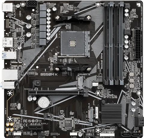 Mainboard Gigabyte B550M K DDR4