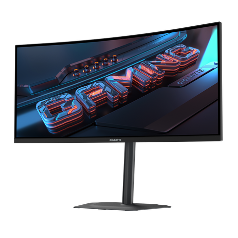Màn hình Gaming GIGABYTE GS34WQCA (34 inch | VA1500R | WQHD | 120Hz | 1ms)