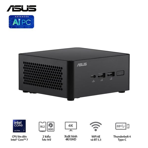 Mini PC Asus NUC 14 Pro Tall RNUC14RVHU700000I
