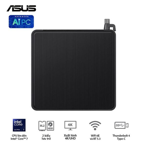 Mini PC Asus NUC 14 Pro Tall RNUC14RVHU700000I
