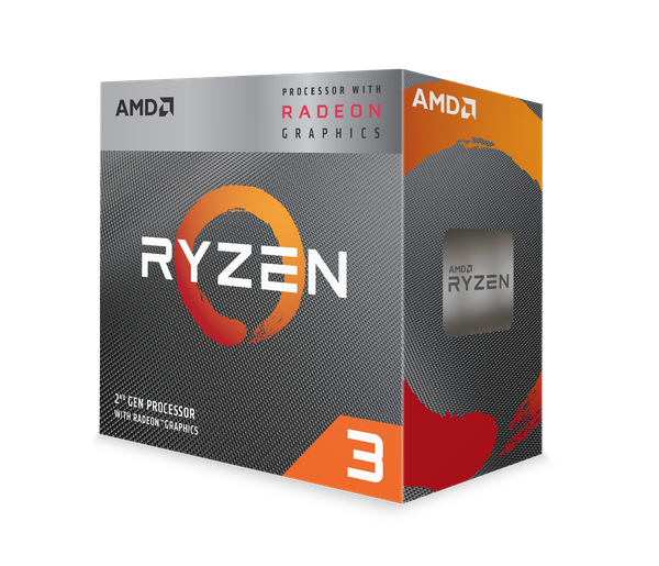 CPU AMD Ryzen 3 3200G (3.6GHz Boost 4.0GHz / 4 nhân 4 luồng / 4MB / AM4)