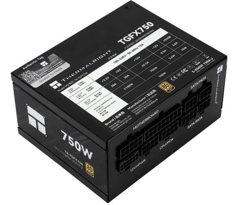 Nguồn Thermalright SFX TGFX 750W | F-Module 80 Plus Gold Atx3.0 Pcie5.0, Black | White