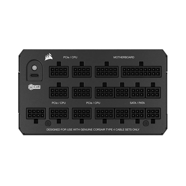 Nguồn máy tính Corsair HX1200i 2025 ATX 3.1 & PCIe 5.1 1200W 80 Plus Platinum - (CP-9020307-NA)