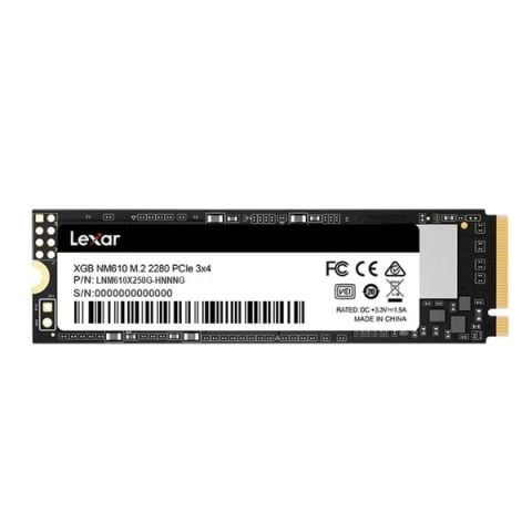 Ổ cứng SSD Lexar NM610 250GB | PCIe Gen3 x4 NVMe, M.2 2280 (No Box)