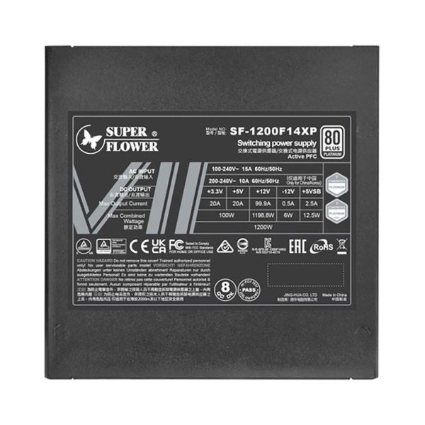 Nguồn máy tính SuperFlower Leadex VII PRO 1200W ATX3.1 80 Plus Platinum