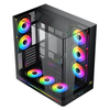 Case Xigmatek Pano II ATX (Không Kèm Fan) - Đen