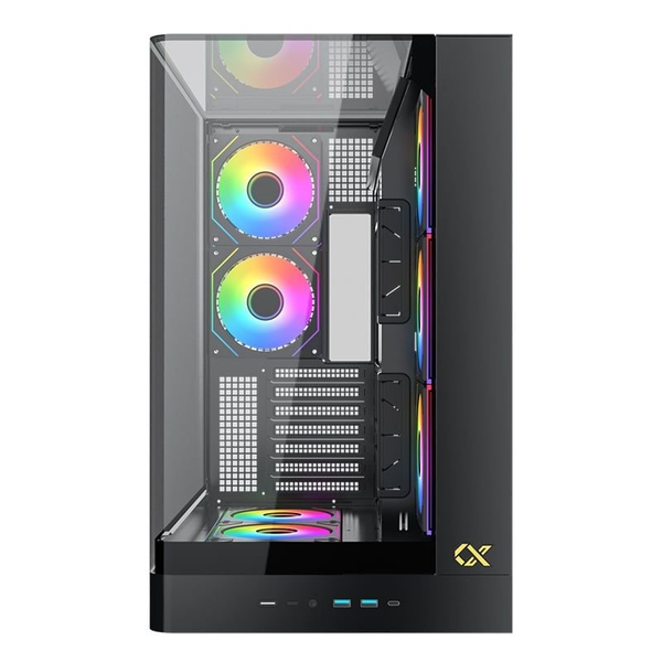 Case Xigmatek Pano II ATX (Không Kèm Fan) - Đen