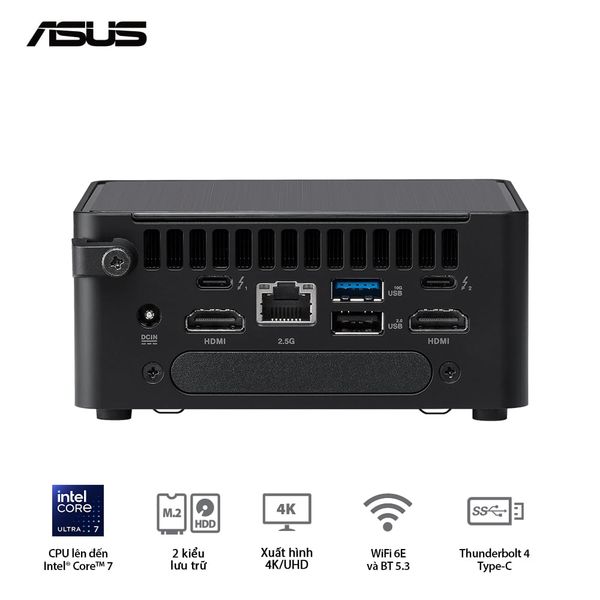 Mini PC Asus NUC 14 Pro Tall RNUC14RVHI300000I