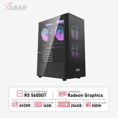 PC XG-Basic 02 (AMD R5 5600GT - 16GB RAM - 256GB SSD)