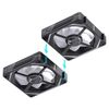 QUẠT TẢN NHIỆT JONSBO ZL-120 Black | White (3IN1)
