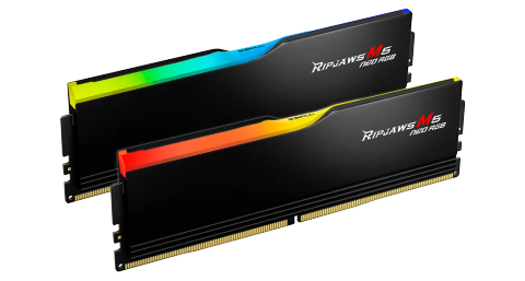 RAM PC G.Skill Ripjaws M5 Neo RGB 64GB - 6000MHz (2x32G) DDR5 (F5-6000J3636F32GX2-RM5NRK)