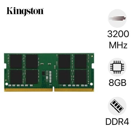 RAM Laptop Kingston 8GB DDR4 | (1x8GB), 3200MHz KVR32S22S8/8WP