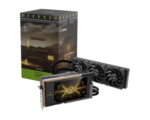 VGA MSI GeForce RTX 5090 32G LIGHTNING Z
