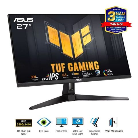 Màn hình ASUS TUF GAMING VG27AQM5A 27 Fast IPS 2K 300Hz