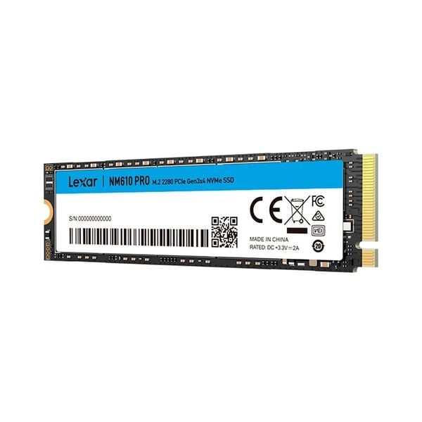 SSD Lexar NM610 PRO 500GB M.2 PCIe Gen3 x4 NVMe