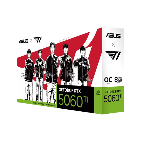 VGA ASUS T1 GeForce RTX™ 5060 Ti 8GB GDDR7 OC Edition