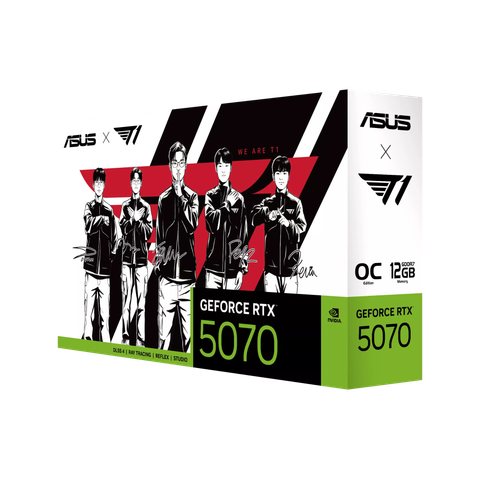 VGA ASUS T1 GeForce RTX™ 5070 12GB GDDR7 OC Edition