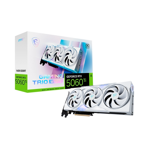 MSI GeForce RTX 5060 Ti 16G GAMING TRIO OC WHITE