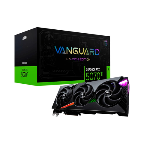 VGA MSI GeForce RTX 5070 Ti 16G VANGUARD SOC