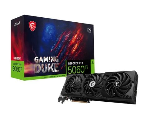 VGA MSI GeForce RTX 5060 Ti 8G GAMING DUKE 3X OC