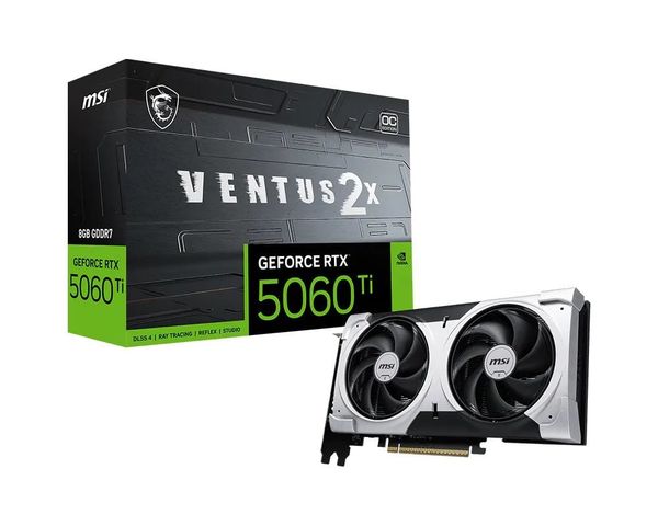 VGA MSI GeForce RTX 5060 Ti 8G VENTUS 2X OC PLUS