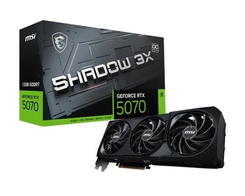 VGA MSI GeForce RTX 5070 12G SHADOW 3X OC