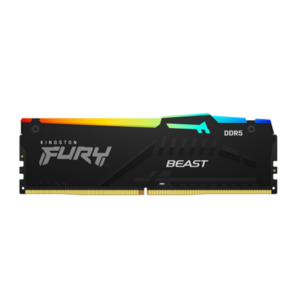 RAM Kingston FURY Beast RGB 64GB (2x32GB) DDR5 6000Mhz (KF560C36BBE2AK2-64)