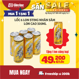 Nước tăng lực Sting nhân sâm lon cao 320ml