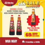 Nước tương Maggi Đậu nành đậm đặc 700ml