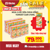 Sữa chua uống hương cam Yomost 170ml