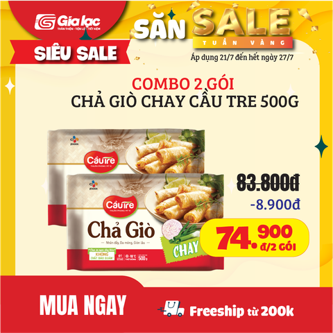Chả giò chay Cầu Tre 500g