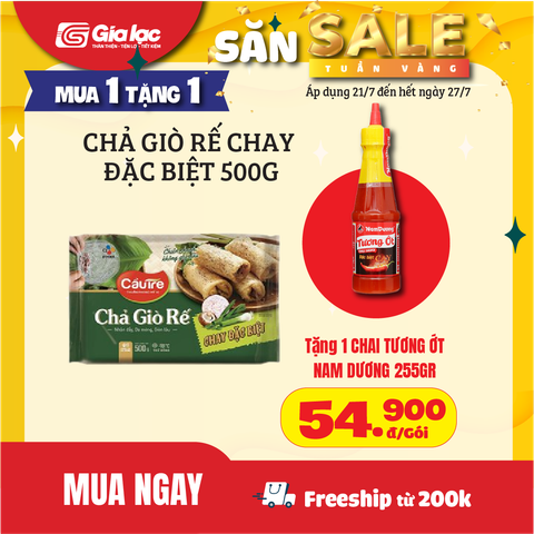 Chả giò rế chay đặc biệt 500g