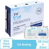 Sữa chua uống lên men Có đường TH True Yogurt Probi 85ml