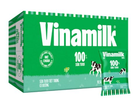 Sữa tươi tiệt trùng Vinamilk Fino Không đường 220ml