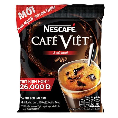 Nescafe Cafe Việt đen đá 16g*35gói