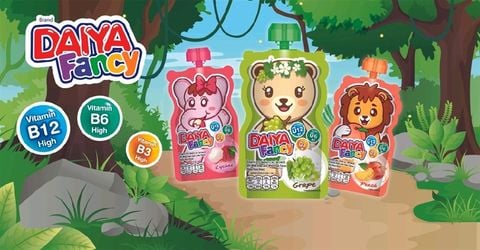 Nước ép 25% nho trắng hương nho DAIYA 150g