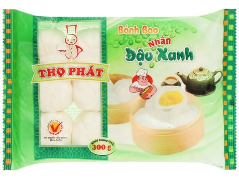 Bánh bao nhân đậu xanh thọ phát 300g