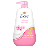 Sữa tắm Serum Dove hoa Sakura & muối hồng 500g