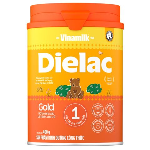 Sữa bột Dielac Gold 1 400g (cho trẻ từ 0 - 6 tháng tuổi)