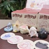  Blindbox Meomeo Pal v2 Cat Crystal Làm Quà Tặng, Trang Trí Bàn Làm Việc 